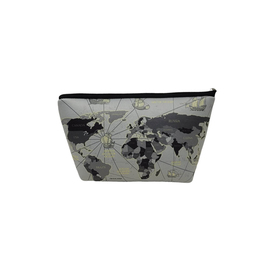 10% OFF - CARTUCHERA SIMPLE SIMIL NEOPREN / NECESER - PACK X 10 UNIDADES SURTIDAS